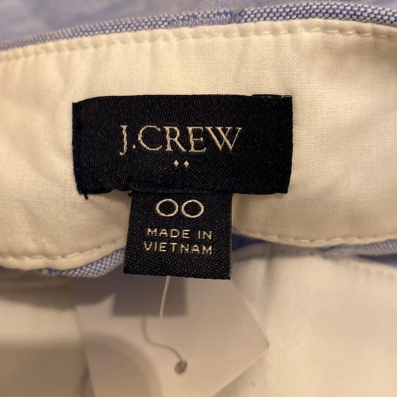 J. Crew blue Classic Oxford Short. 100% cotton. Style #H5167. New - Picture 7 of 8